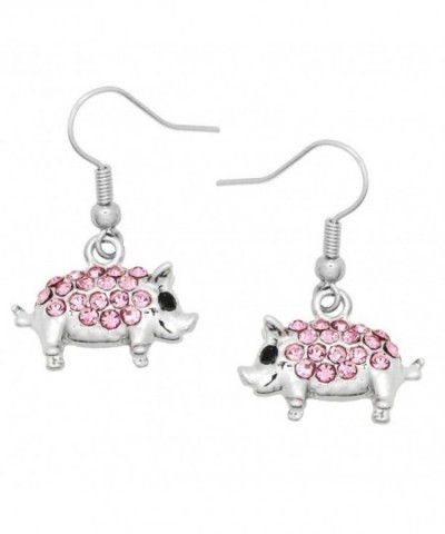 Liavys Piggy Fashionable Earrings Sparkling