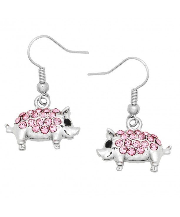 Liavys Piggy Fashionable Earrings Sparkling