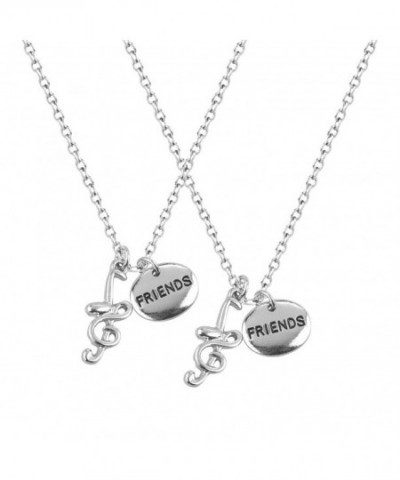 Lux Accessories Friends Quarter Necklace