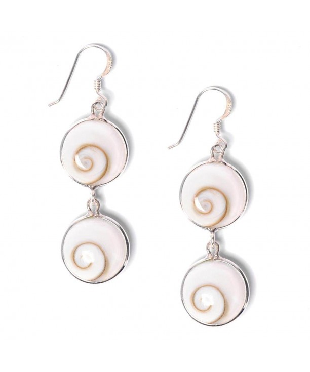 81stgeneration Womens Sterling Silver Earrings