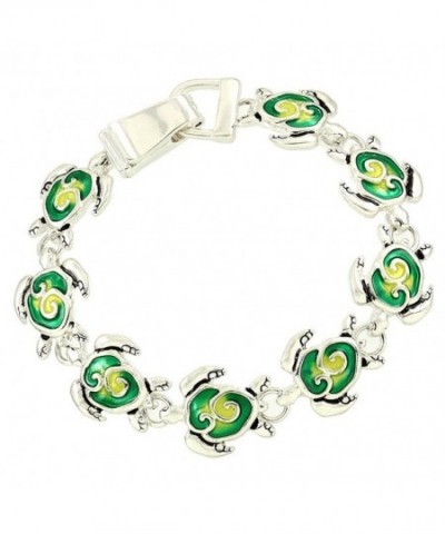 Liavys Green Turtle Fashionable Bracelet