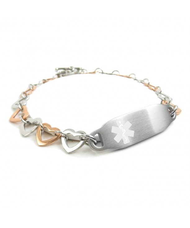 MyIDDr Pre Engraved Customizable Hypoglycemia Bracelet