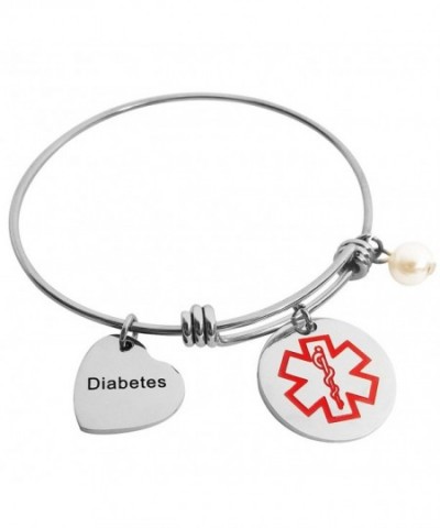 ALoveSoul Medical Alert Bracelet Expandable