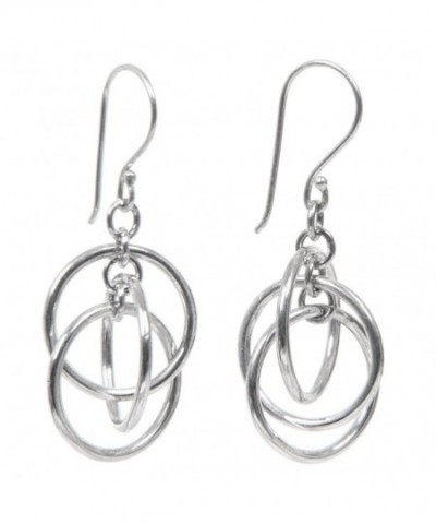 NOVICA Modern Sterling Silver Earrings