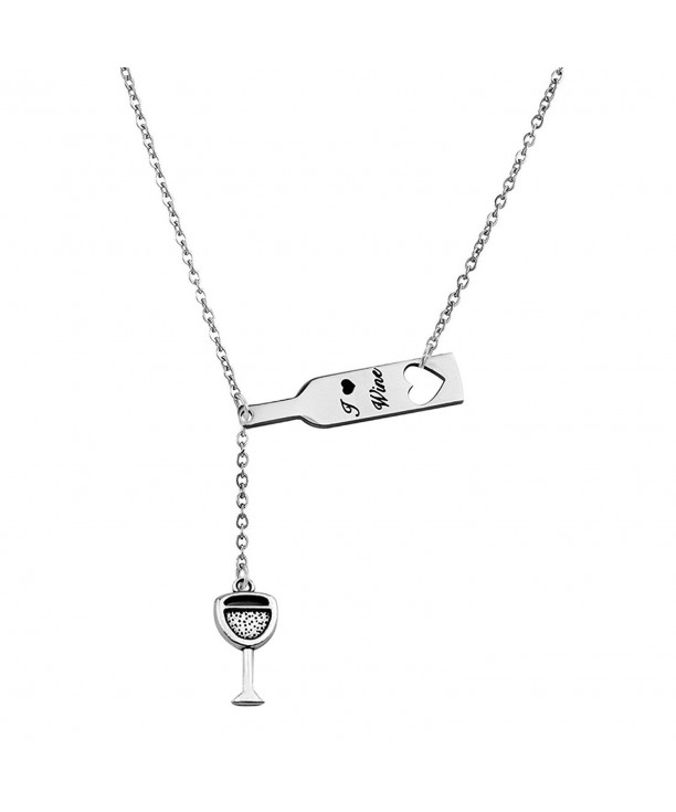 Necklace Lariat Stainless Jewelry Y Necklace 1