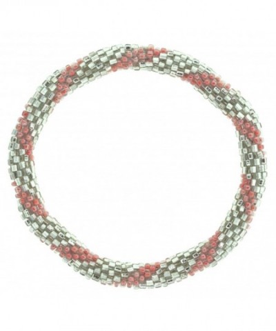 The Original Roll On Bracelet Pink Stripes