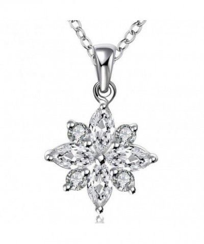 Susenstone Rhinestone Pendant Necklace Wedding