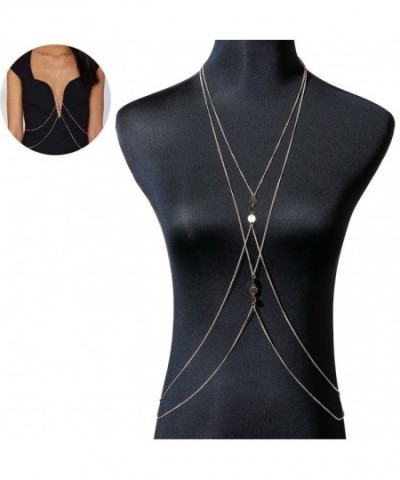 Crossover Harness Necklace Jewelry Women4118 B78119