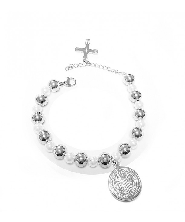 Catholic Stainless Benedict Bracelet Benedicto