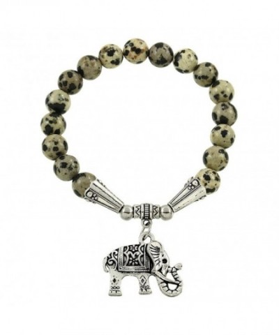 Falari Elephant Bracelet Dalmatian B2448 DM