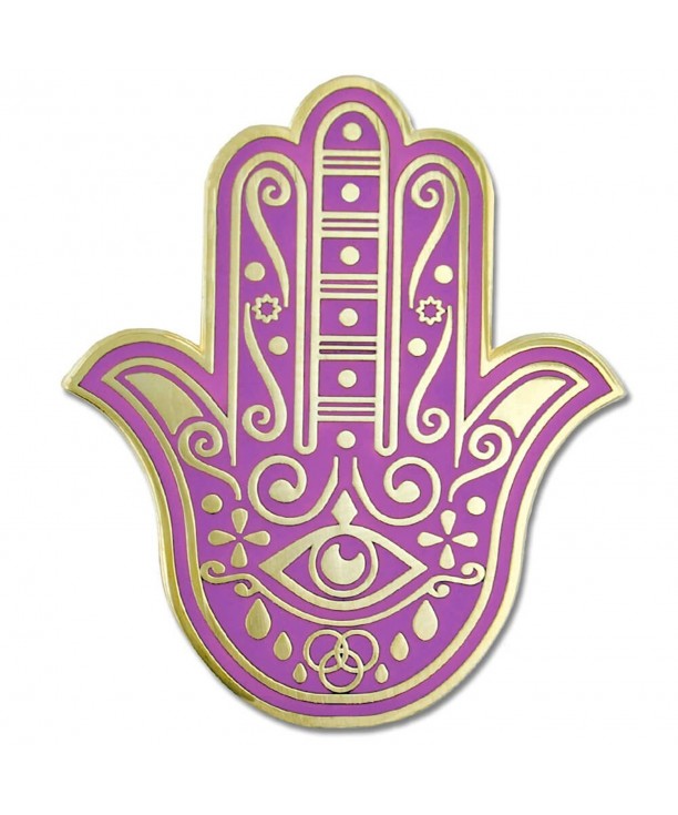 PinMarts Hamsa Fatima Enamel Lapel