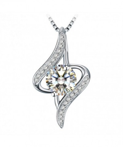 Necklace Sterling Zirconia Girlfriend Exquisite