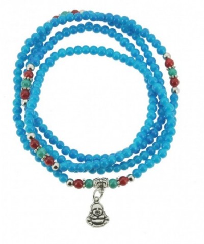 Tibetan Elastic String Wrap Bracelet