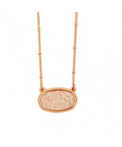 ERRU Framed Champagne Choker Necklace