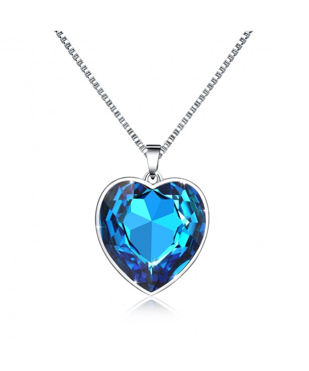 Osiana Heart Shaped Pendant Necklace