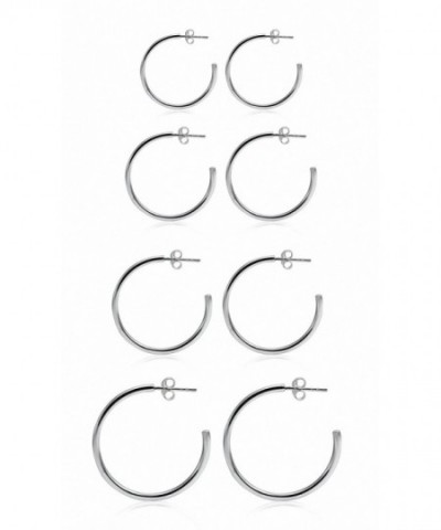 Sobly Stainless Half Hoop Piercings Hypoallergenic