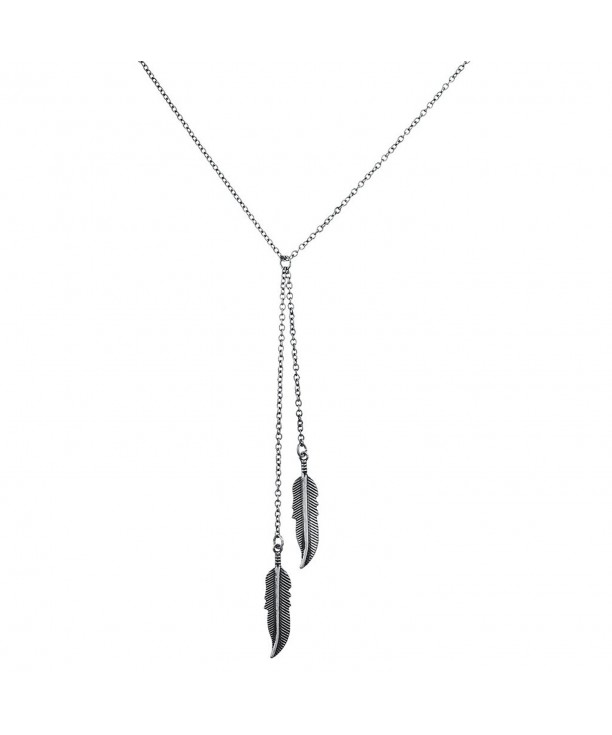 Lux Accessories Burnished Silvertone Necklace