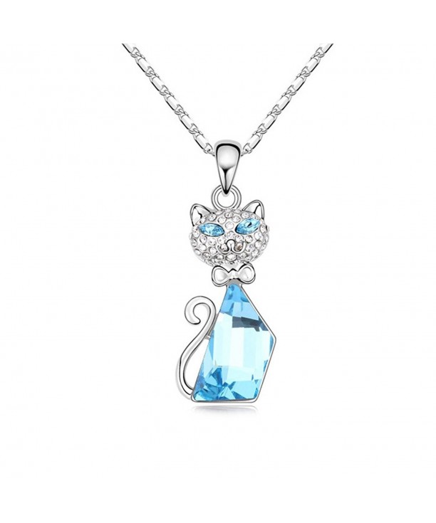 CASOTY Lucky Crystal Necklace Pendant