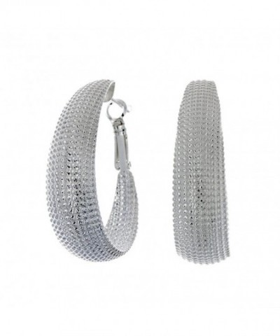 Pop Fashion Lightweight Silver Earrings