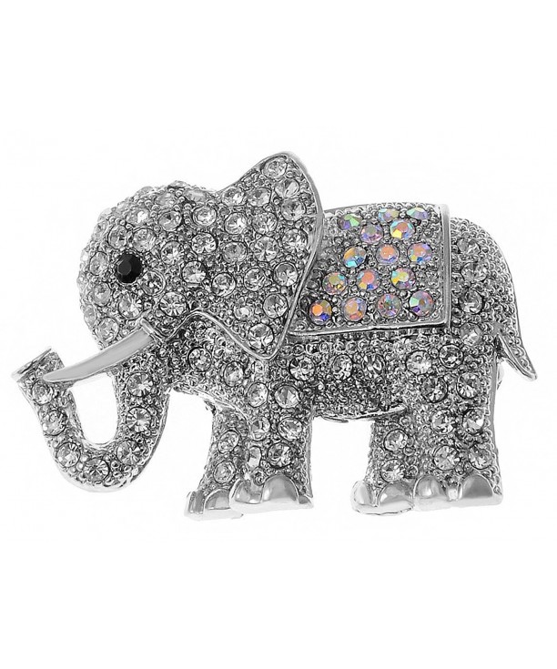 Alilang Crystal Rhinestone Elephant Fashion