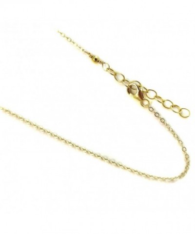 Filled Anklet Chain Inches Extension