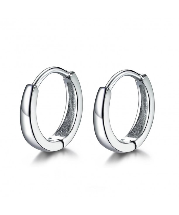 MASOP Hypoallergenic 13mm Tiny Small Hoop Earrings for Cartilage Women ...