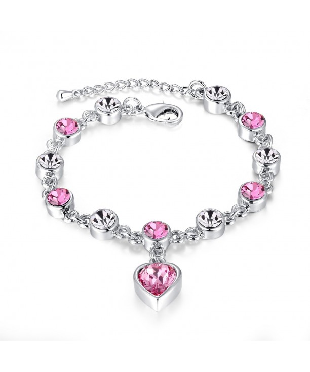 Womens Girls Bracelet Swarovski Crystals