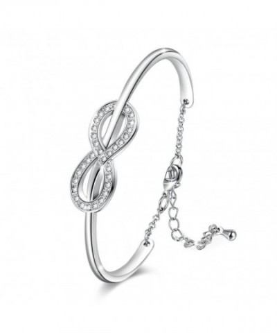 Angelady Infinity Bracelet Zirconia Jewelry