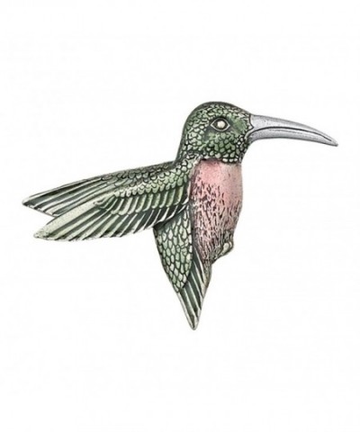 Danforth Hummingbird Pewter Brooch Pin