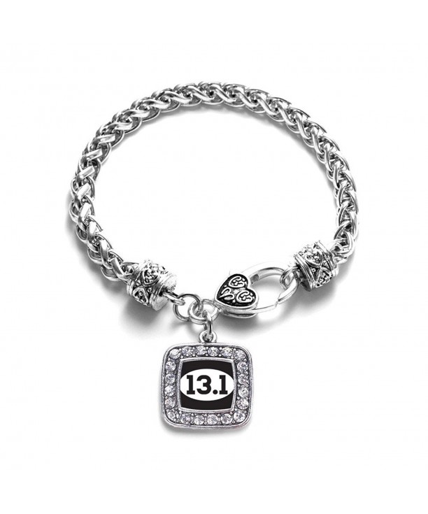 Marathon Runners Classic Silver Bracelet