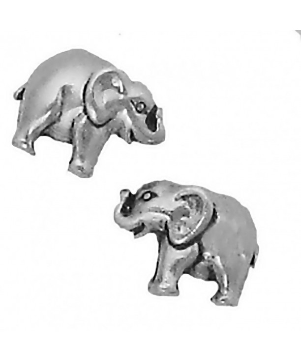 Corinna Maria Sterling Elephant Earrings Stainless