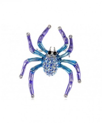 Alilang Sapphire Insect Spider Broach