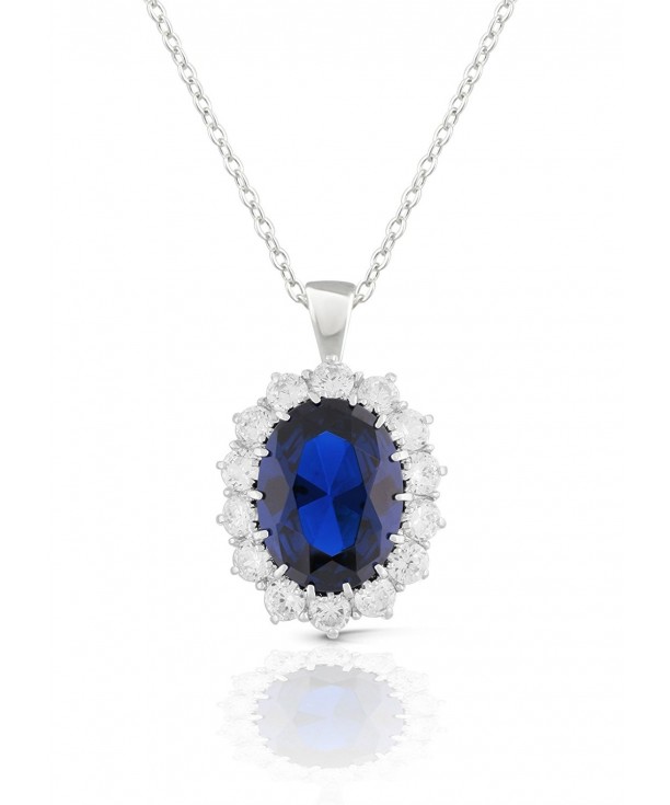 JanKuo Jewelry Inspired Sapphire Necklace