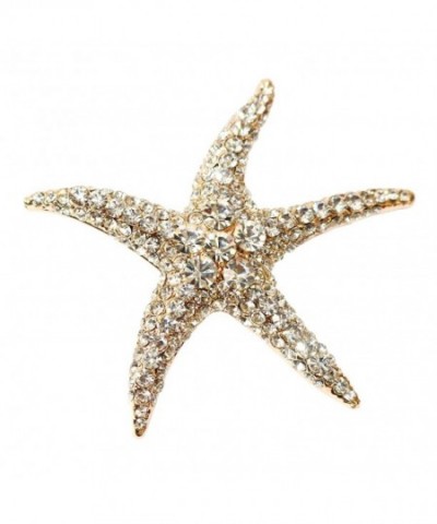 Navachi Plated Crystal Starfish Az7199b