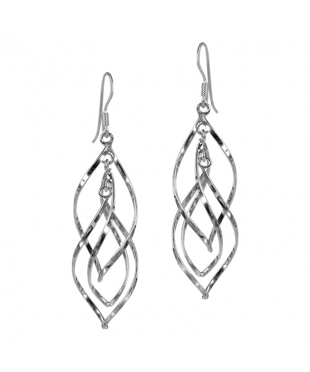 Sterling SilverGracious Swirling Infinity Earrings