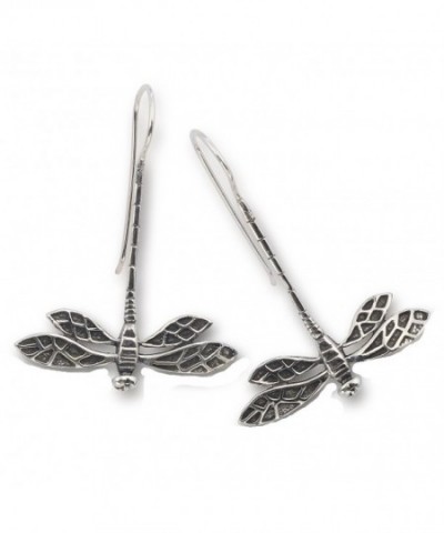 Thailand Dragonfly Design Earring Sterling
