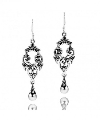 Exquisite Celtic Sterling Silver Earrings