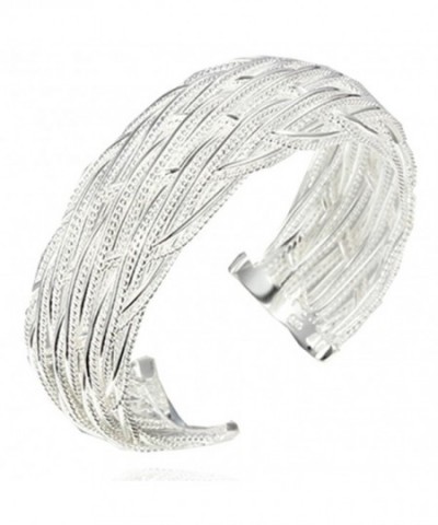 Sephla Silver Plated Adjustable Bracelet