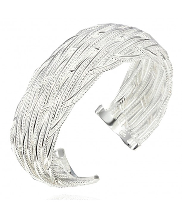 Sephla Silver Plated Adjustable Bracelet