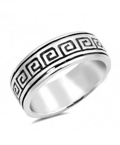 Oxidized Wedding Sterling Silver RNG17422 7