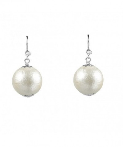 John Wind Cotton Earrings Silver