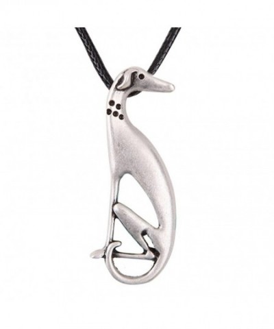 Paw House Greyhound Necklace Necklaces