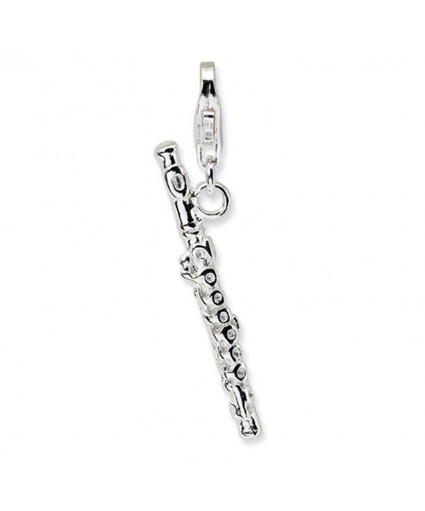 Sterling Silver Flute Charm Lobster