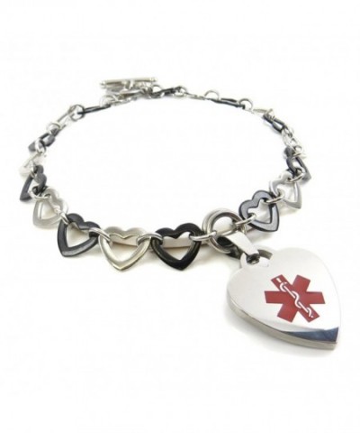 MyIDDr Pre Engraved Customized Bariatric Bracelet