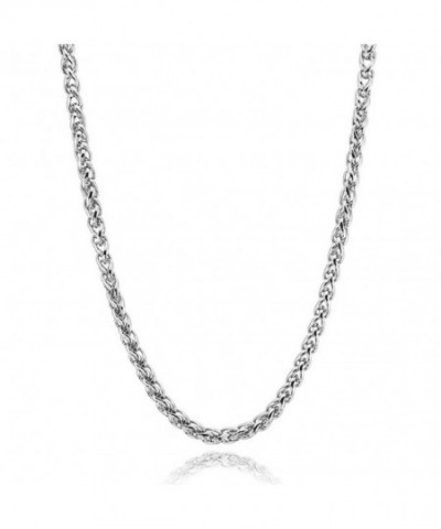 NEOWOO Stainless Necklace Titanium 19 36inch