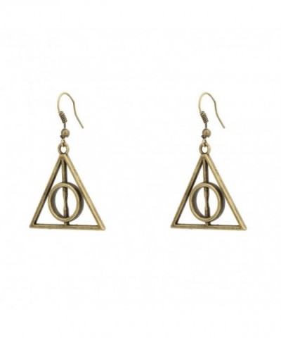 Accessorisingg Bronze Deathly Hallow Earrings