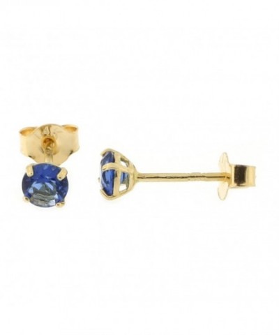 Yellow 25tcw Simulated Sapphire Earrings