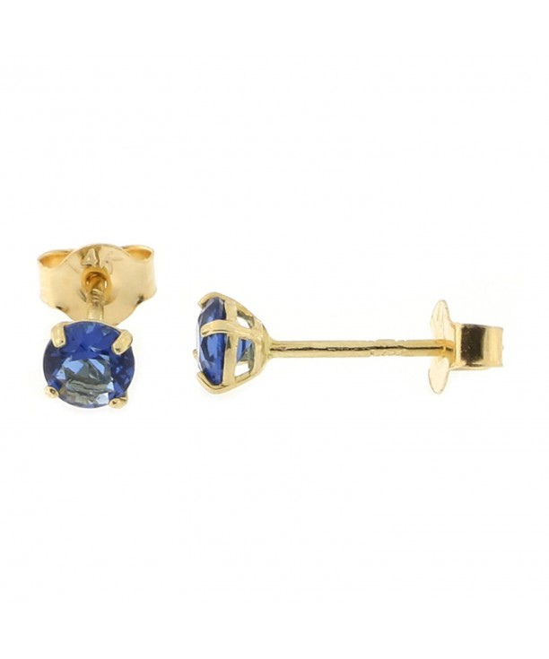 Yellow 25tcw Simulated Sapphire Earrings