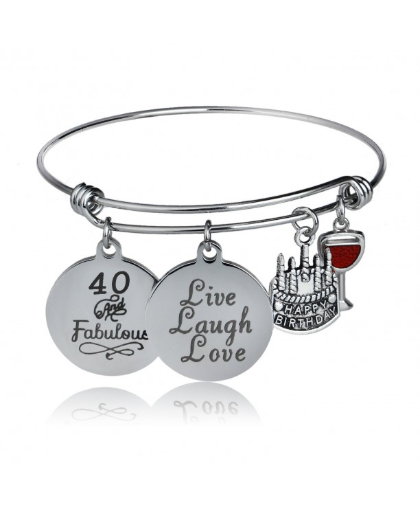 Birthday Bangles Charms Bangle Bracelets