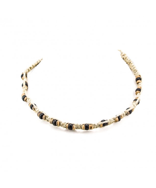 Choker Necklace Coconut Black Tiger